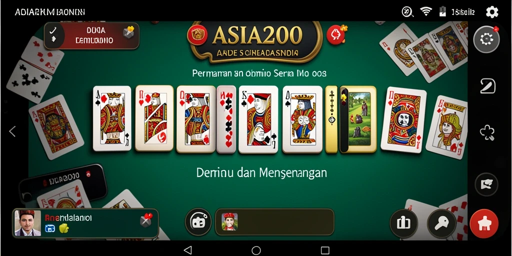 Tampilan gameplay ASIA200 yang seru dan interaktif.