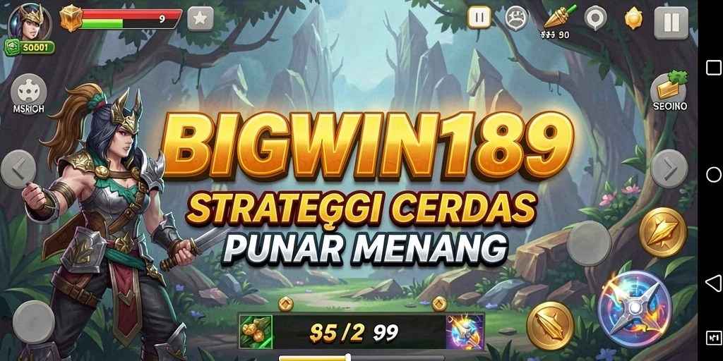 Screenshot menampilkan gameplay intens dari game strategi BIGWIN189.