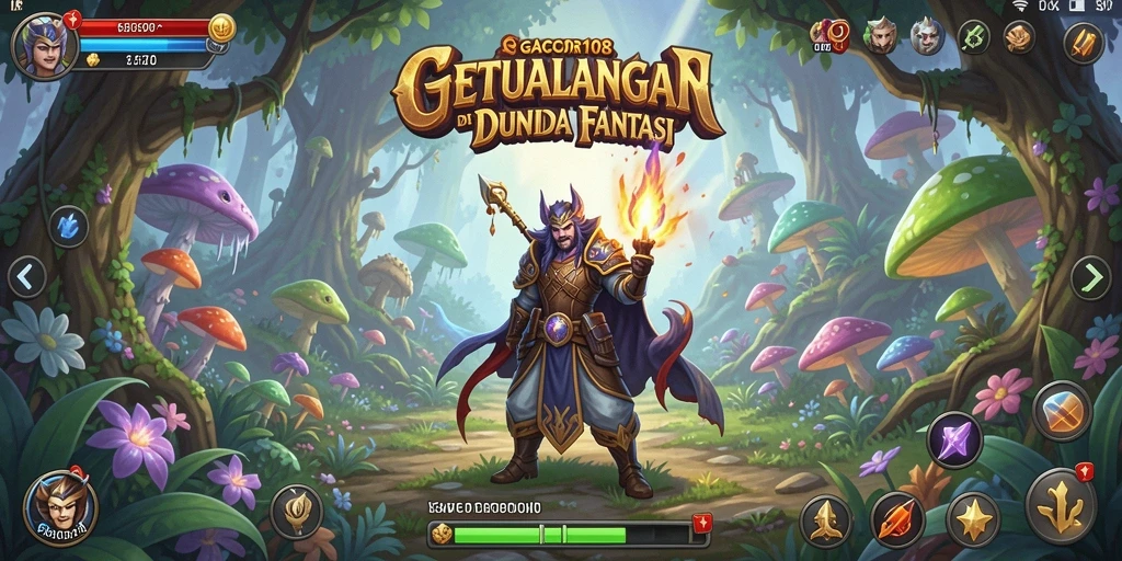 Tangkapan layar gameplay GACOR108 menampilkan aksi petualangan yang mendebarkan.