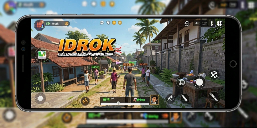 Tangkapan layar gameplay IDROK yang menarik dan mendalam.