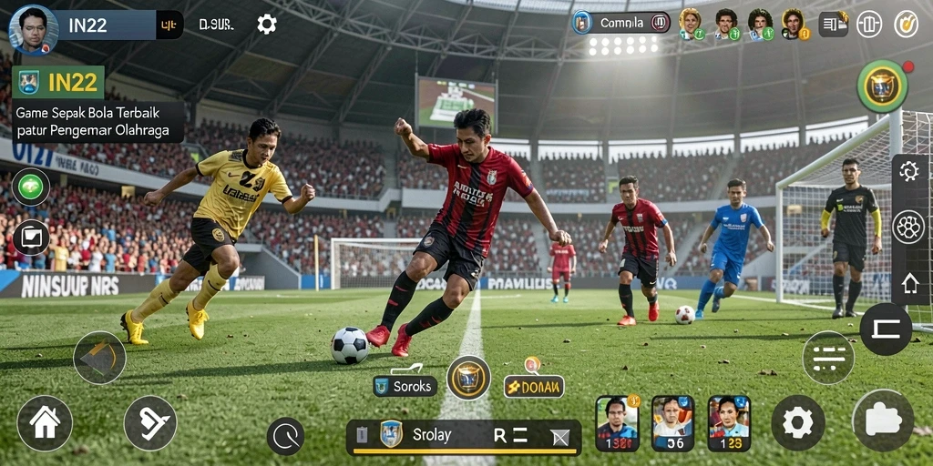 Gameplay IN22 yang seru dengan grafis yang mengesankan.