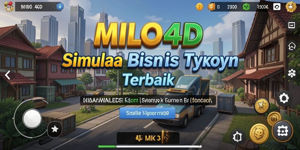 Tampilan gameplay Tycoon yang menakjubkan di MILO4D.