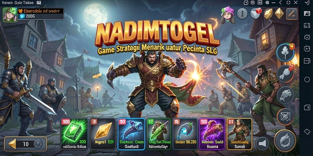 Tampilan gameplay NADIMTOGEL yang menantang dan menarik.
