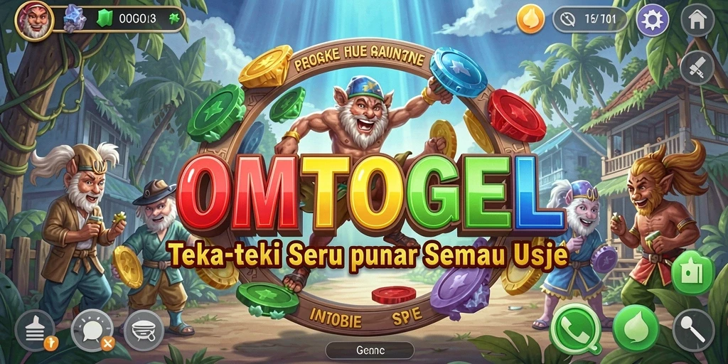 Screenshot menunjukkan gameplay tantangan teka-teki seru.