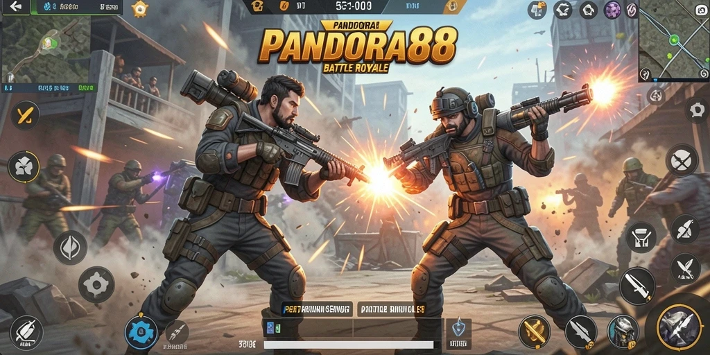 Tampilan epic dari pertarungan di PANDORA88 dengan aksi yang mendebarkan.