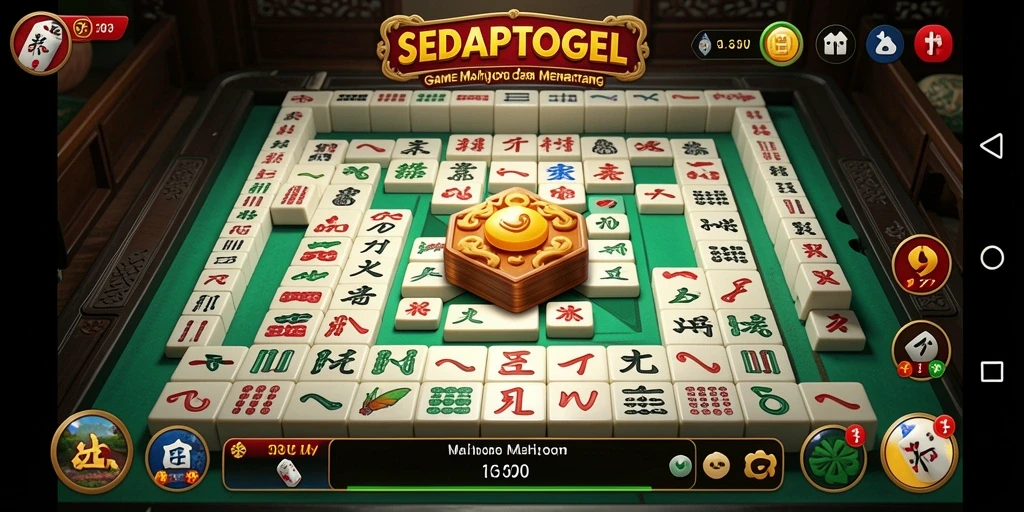 Tampilan gameplay SEDAPTOGEL yang menarik dan penuh warna.