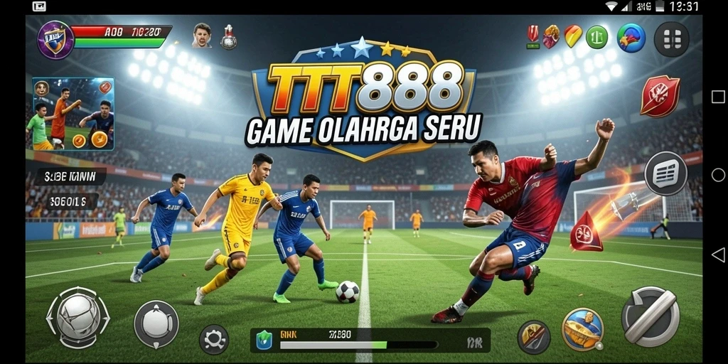 Screenshot utama TTT888 menampilkan aksi seru dalam olahraga.